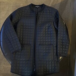 Athleta Black Quilted Jacket